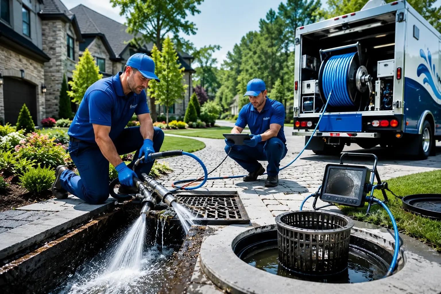 Local outdoor drain cleaning professionals in Belle, WV
